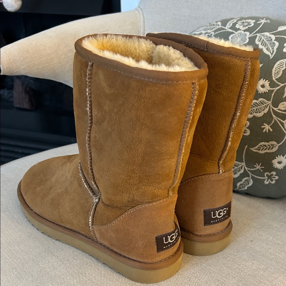UGG Tan Sheepskin Boots